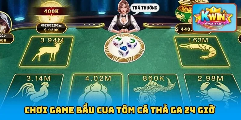 bầu cua tôm cá